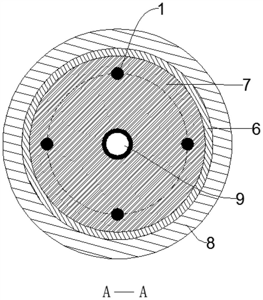 Reusable NPR anchor cable and recovery method