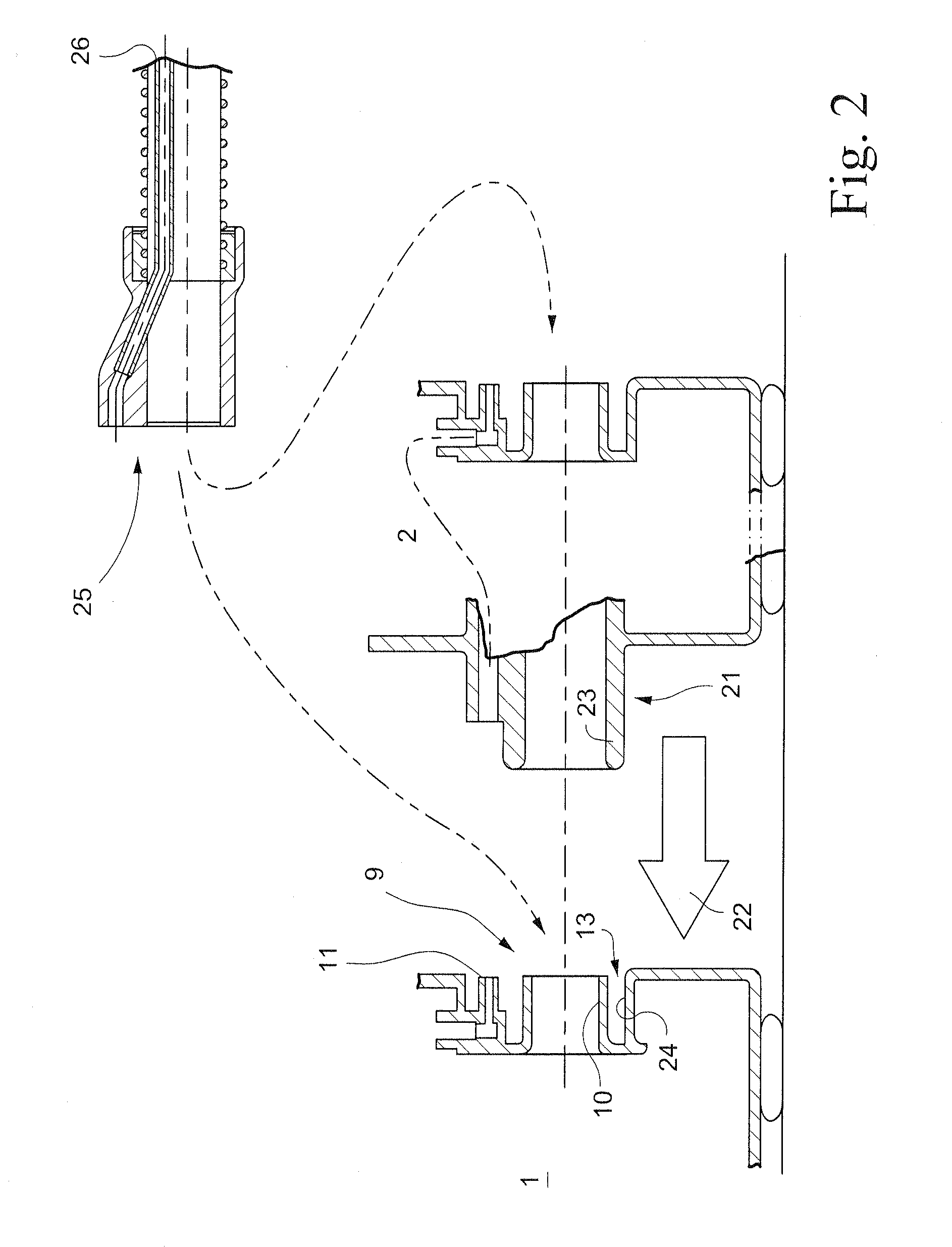 Apparatus for humidifying a respiratory gas