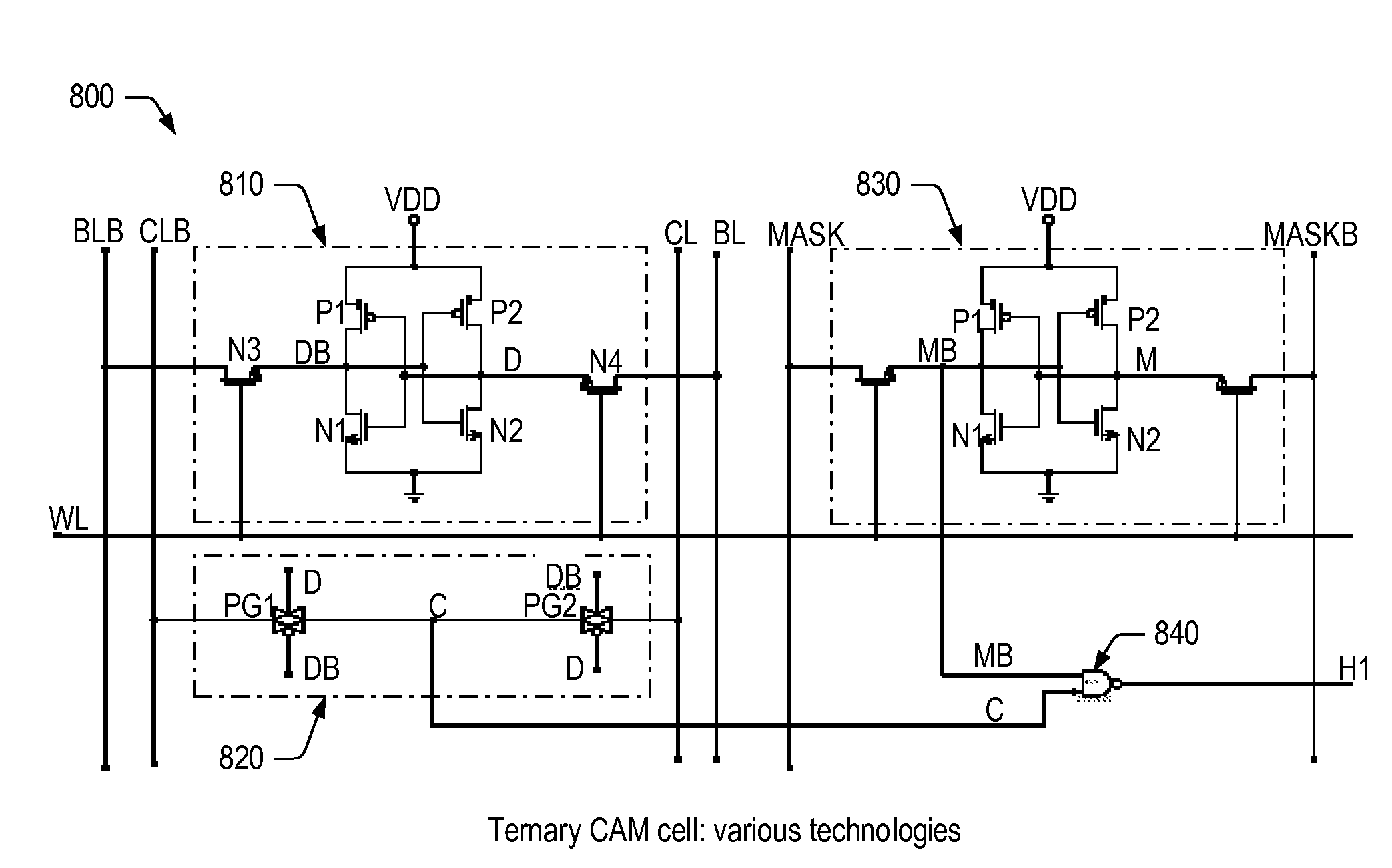 Content addressable memory (CAM) architecture and method of operating the same