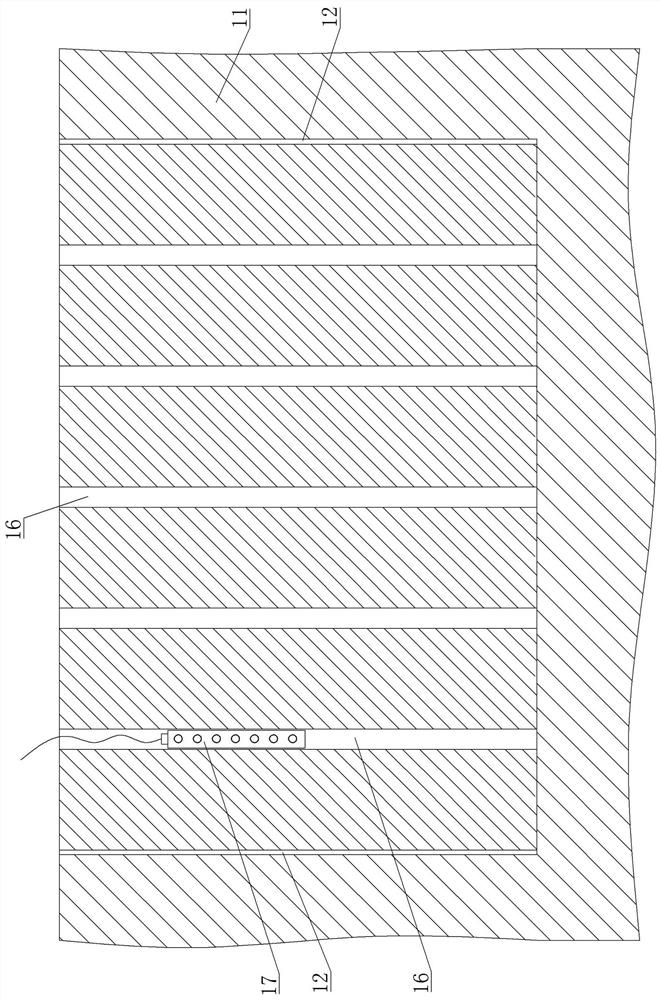 Atmospheric precipitation storage underground reservoir system and construction method