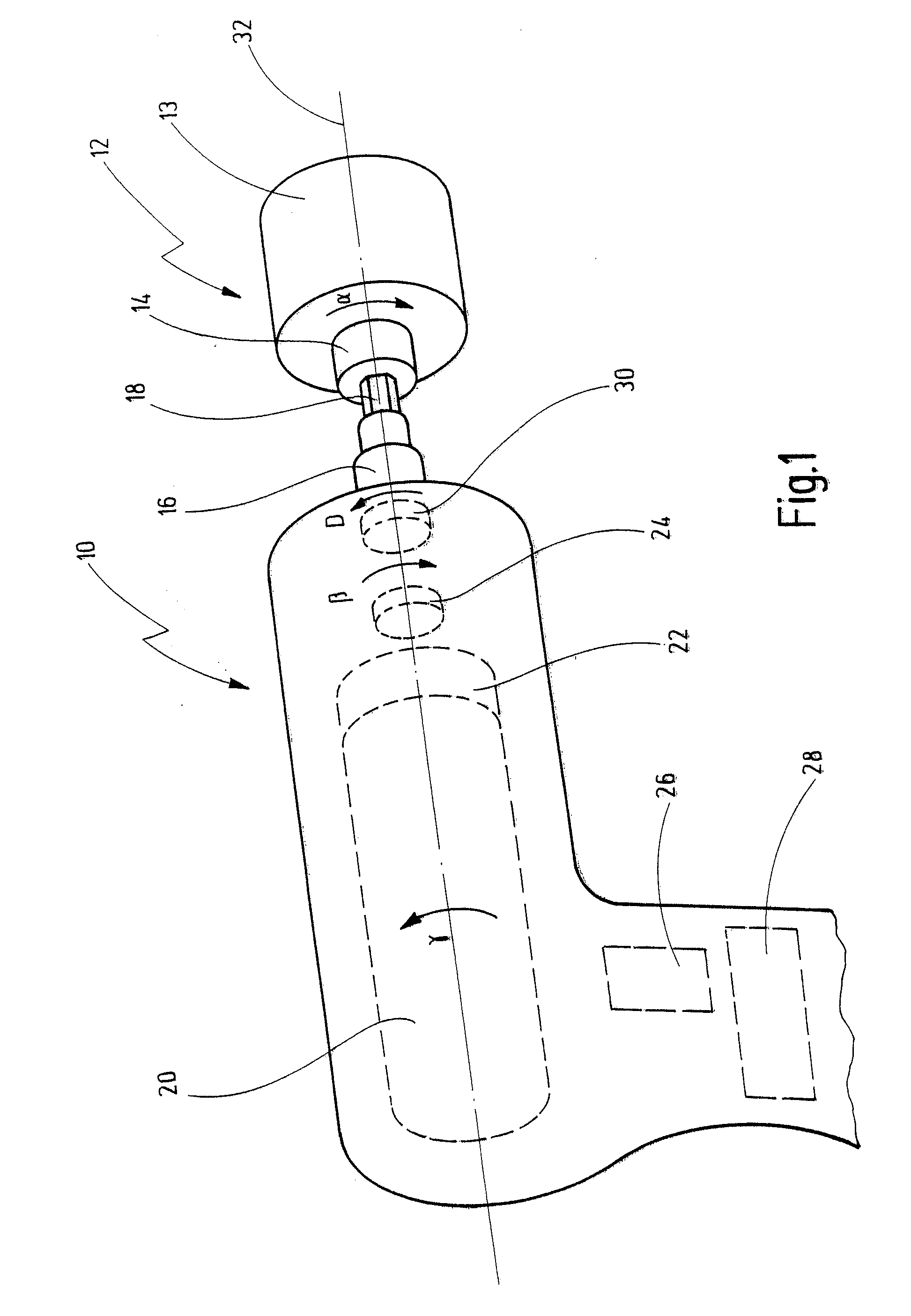 Screwing Tool And Method For Controlling The Tightening Angle Of Screwed Joints