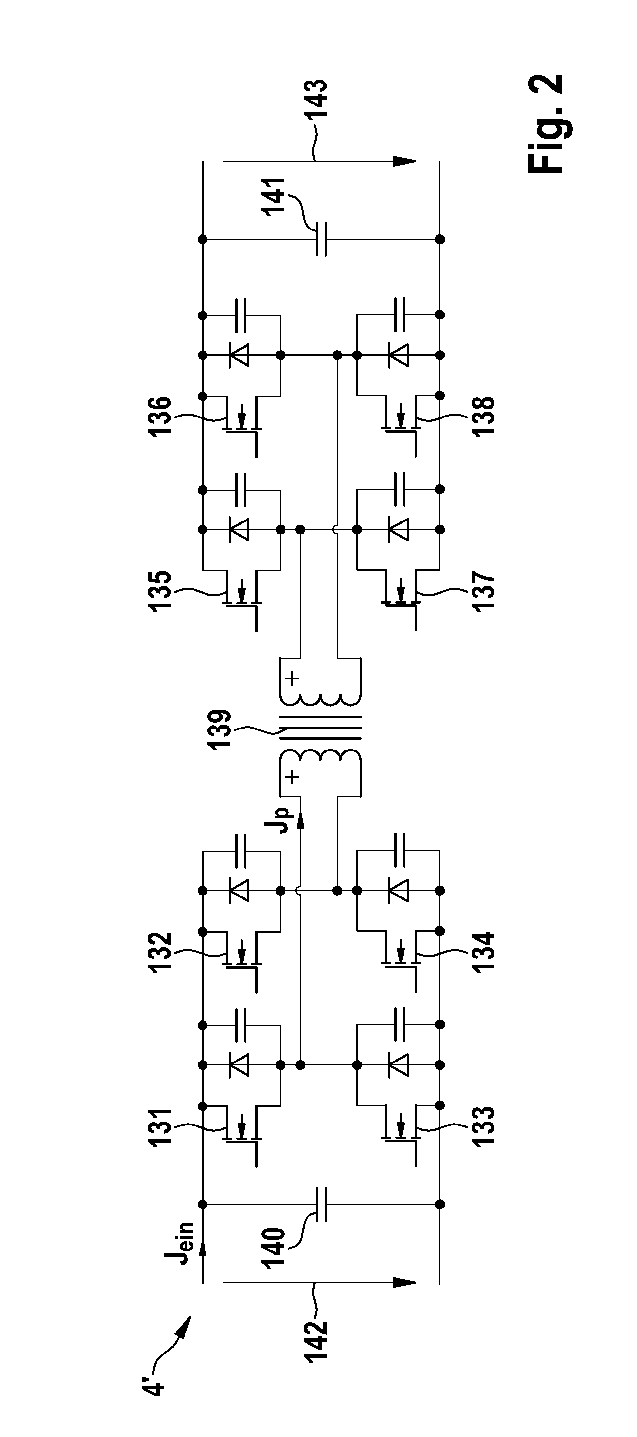 Push-pull converter and modulation method for controlling a push-pull converter