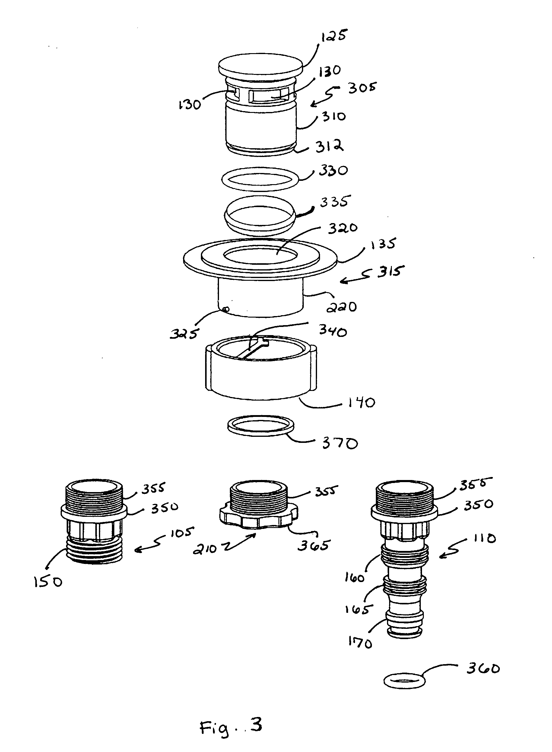 Drain valve with flow control