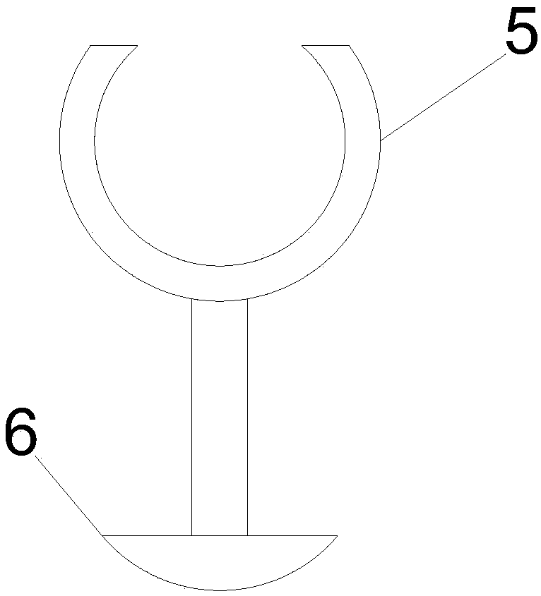 Temporary placing equipment of automobile steering wheel