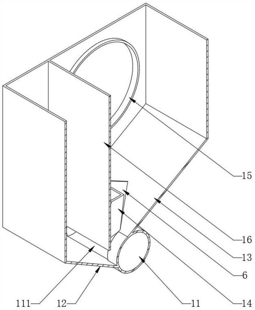 Medicinal material air throwing type screening and sorting device for traditional Chinese medicinal material processing