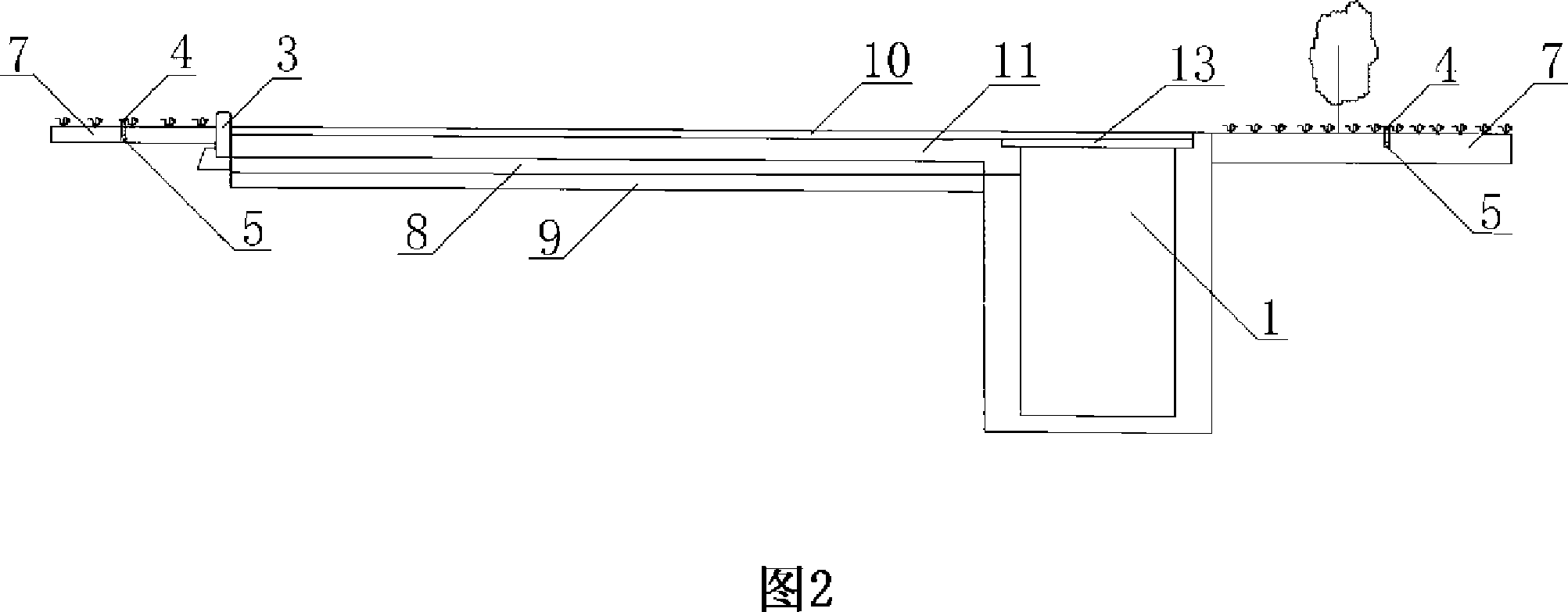 Pervious concrete pavement system capable of collecting rainwater