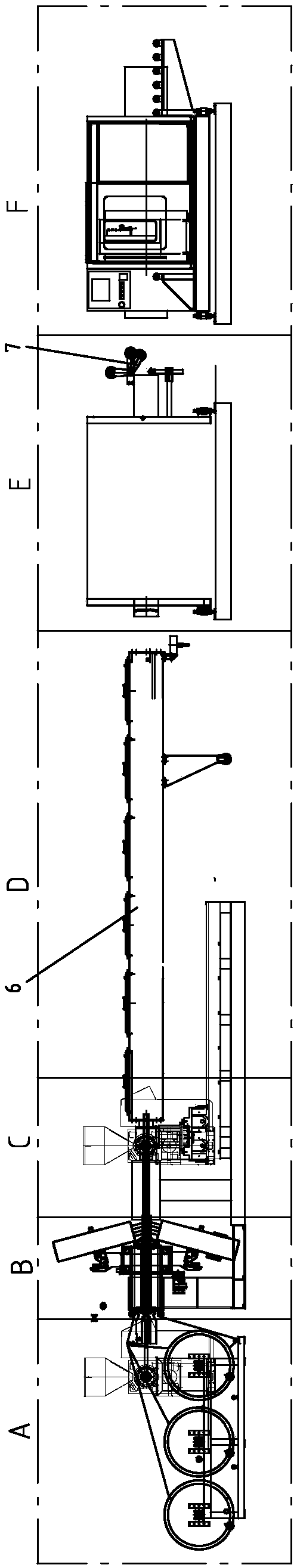 Continuous fiber reinforced plastic pressure pipe and manufacturing method and device thereof