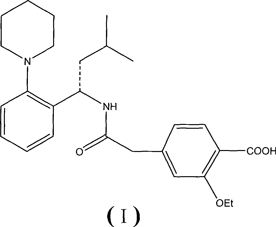 Method for preparing repaglinide