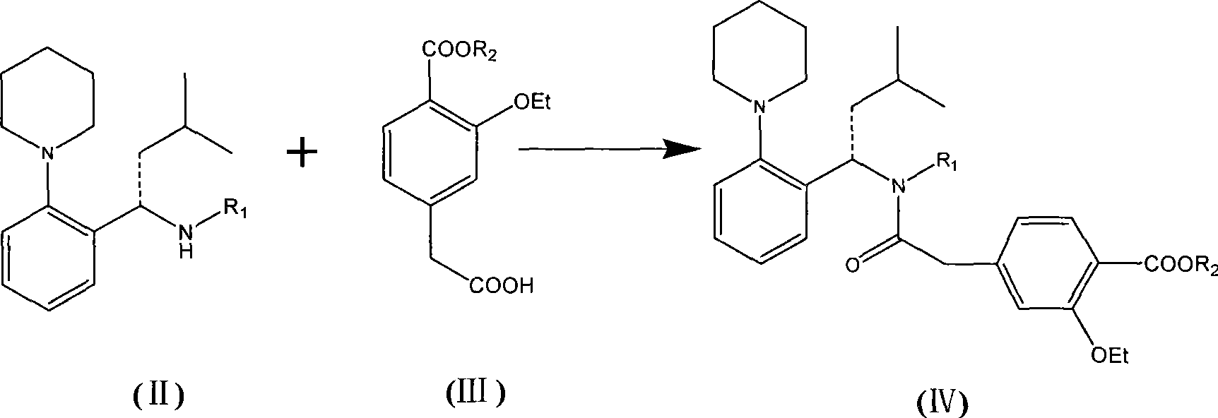 Method for preparing repaglinide