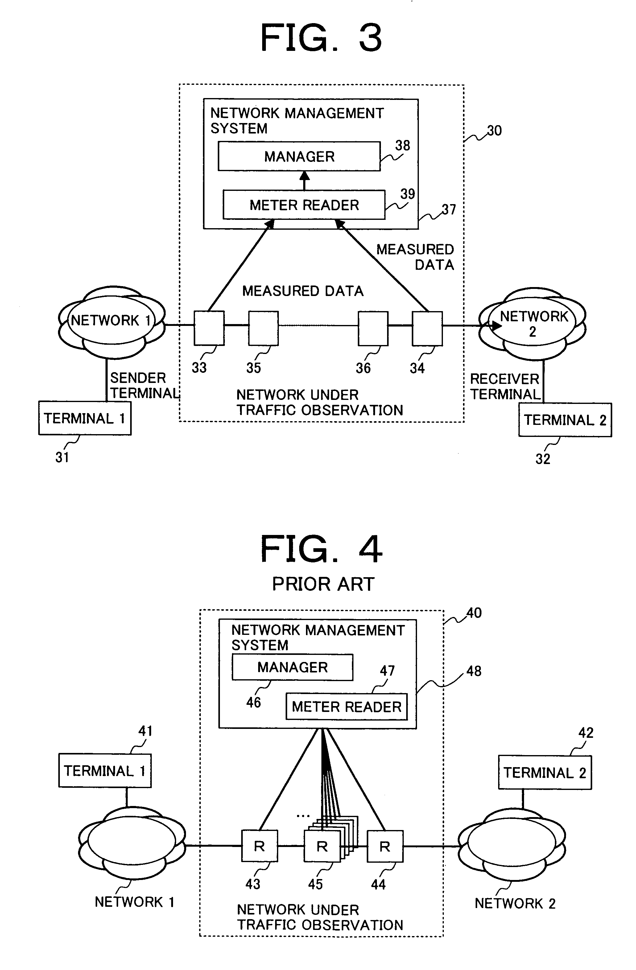 Method of monitoring quality of communication for each flow