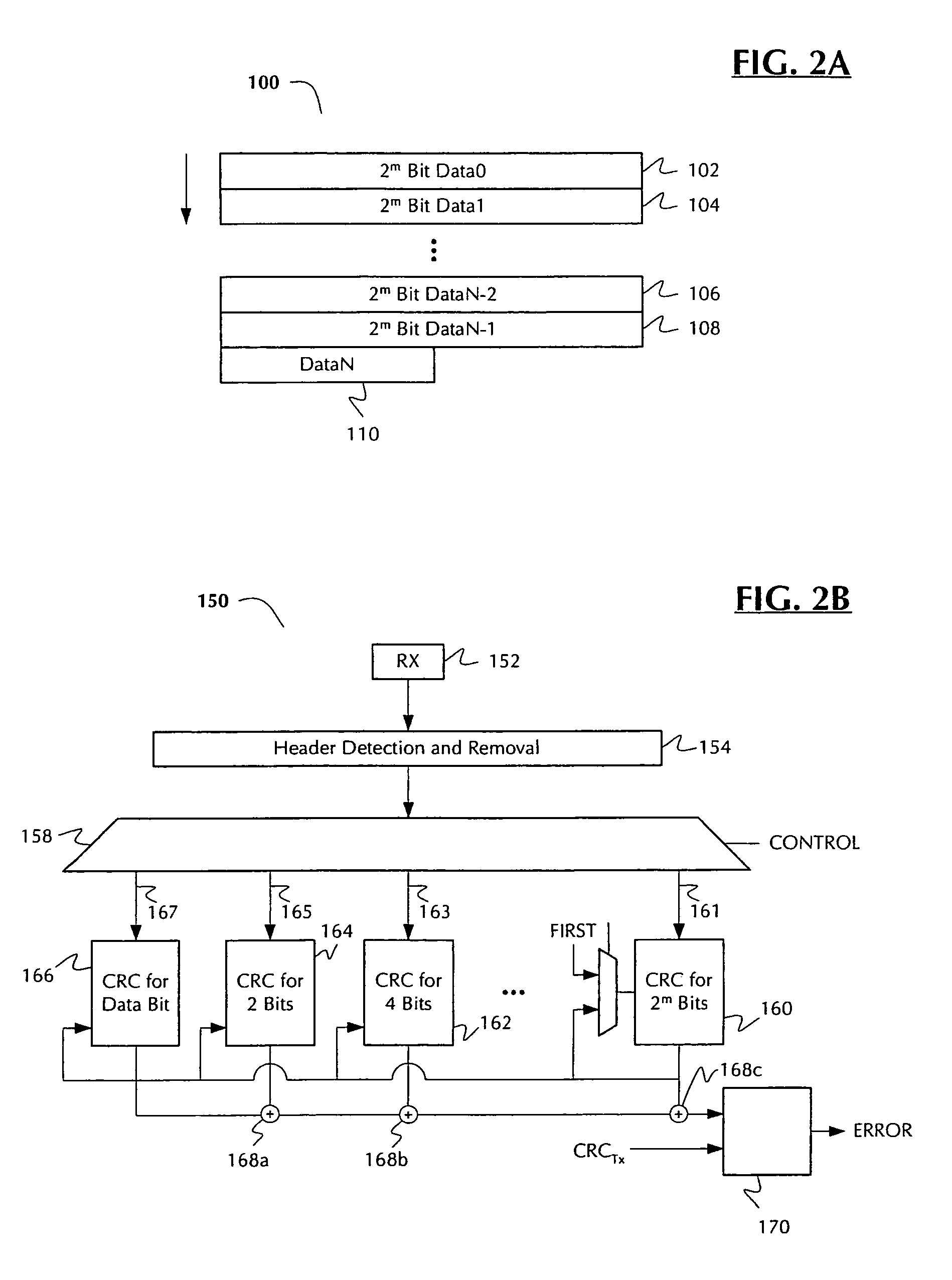 Methods, circuits, architectures, software and systems for determining a data transmission error and/or checking or confirming such error determinations