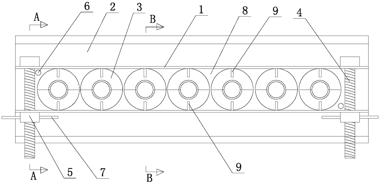 A Forming Device for Concrete Concrete Blocks with Cone-shaped Elevation Concrete Blocks Used for Floor Slabs