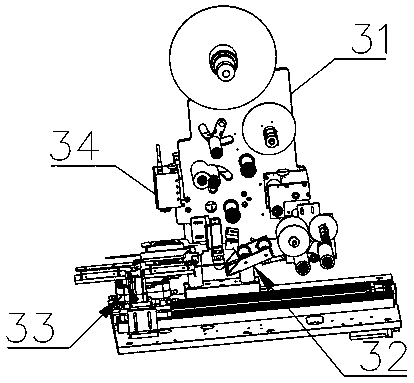 Fully automatic double-sided film laminating production line for electronic products