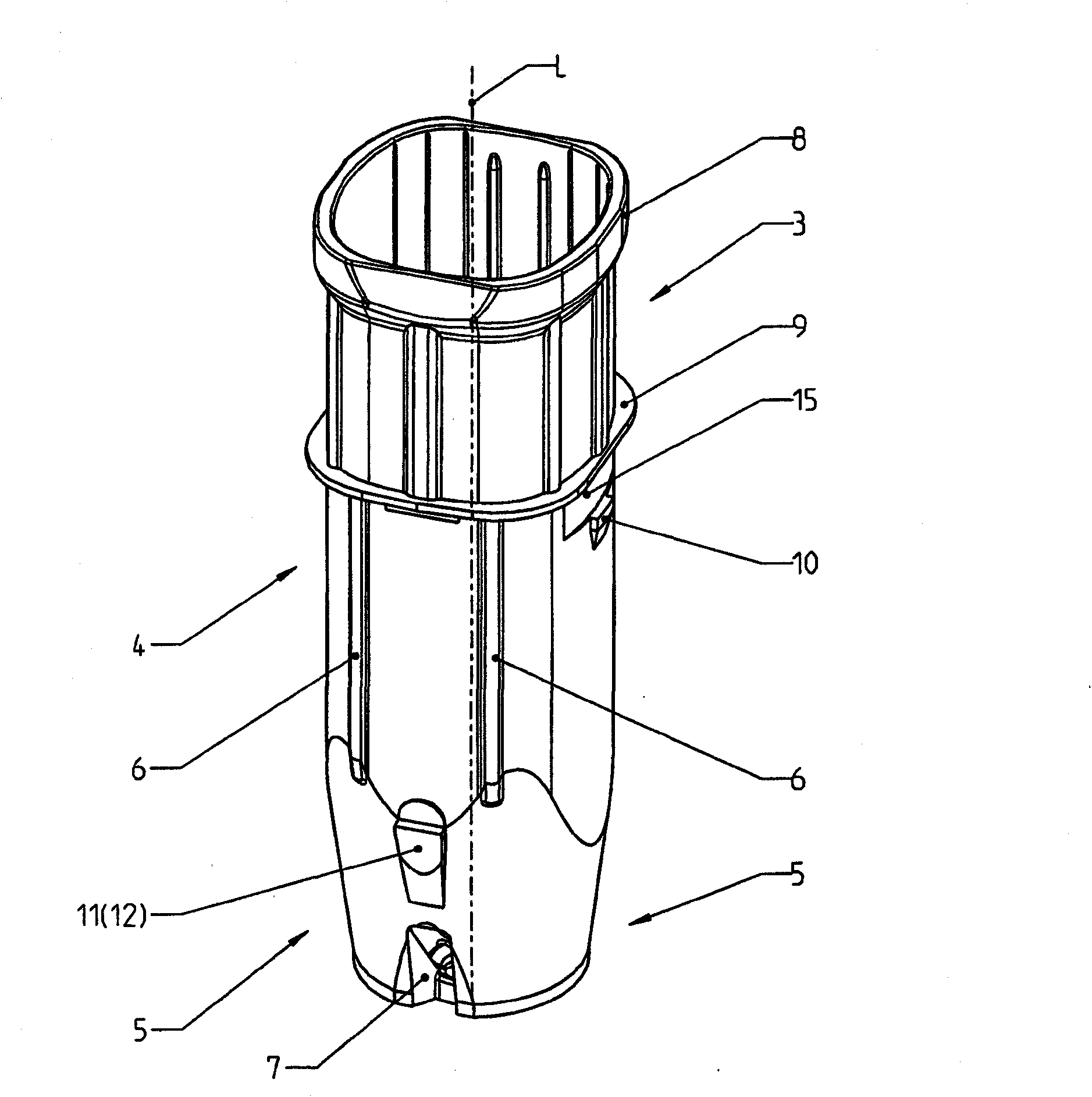 Method for the production of container cells