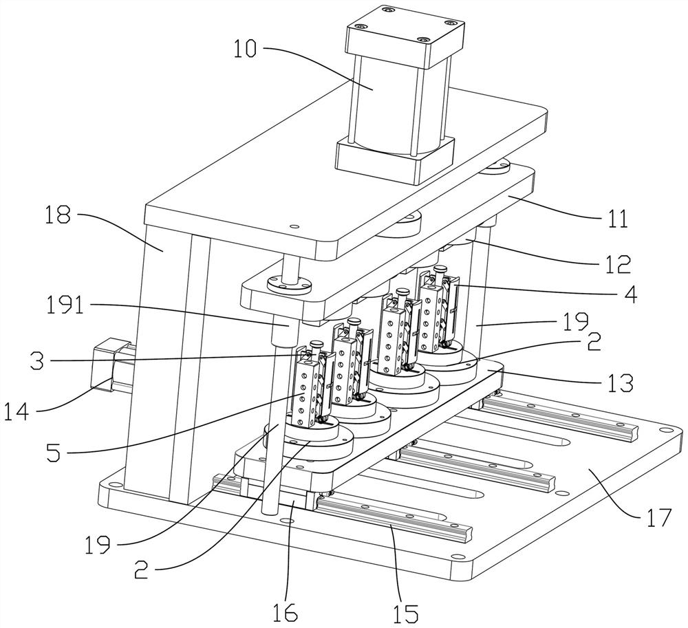 Casing and magnetic shoe bonding auxiliary device