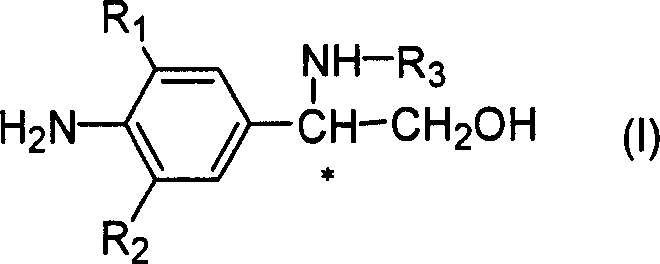 Novel optical activity phenylethanolamine compounds and preparation method thereof