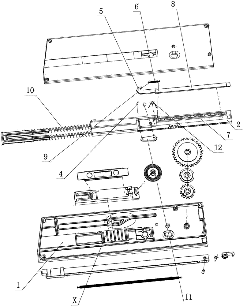 Labor-saving pressure rebound mechanism for furniture