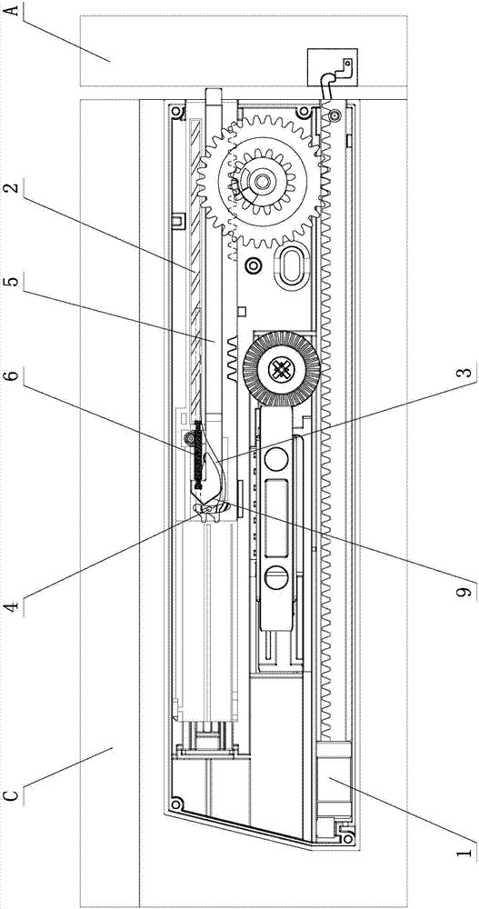 Labor-saving pressure rebound mechanism for furniture