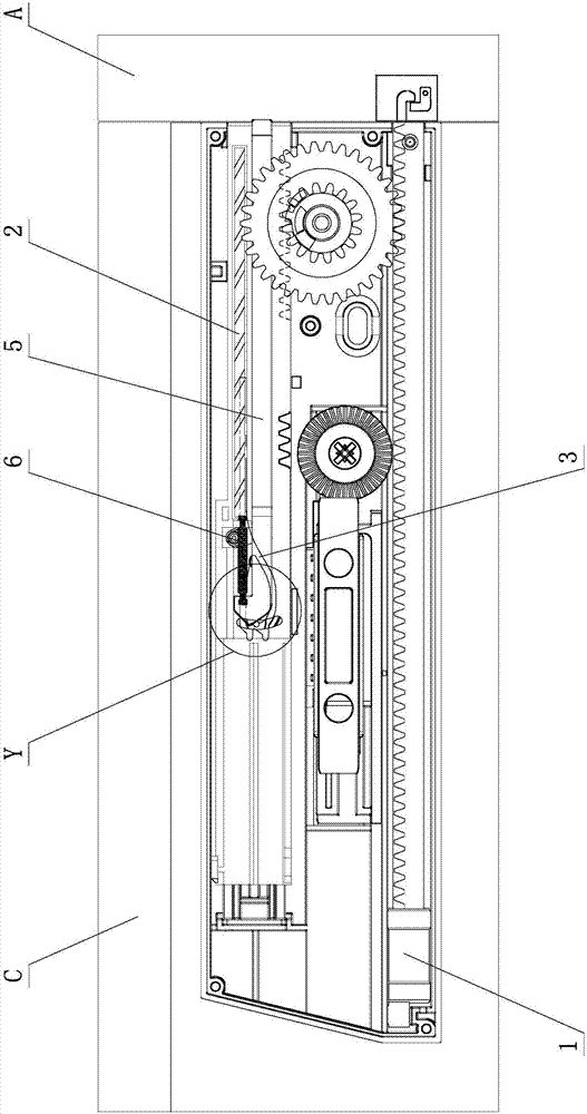 Labor-saving pressure rebound mechanism for furniture