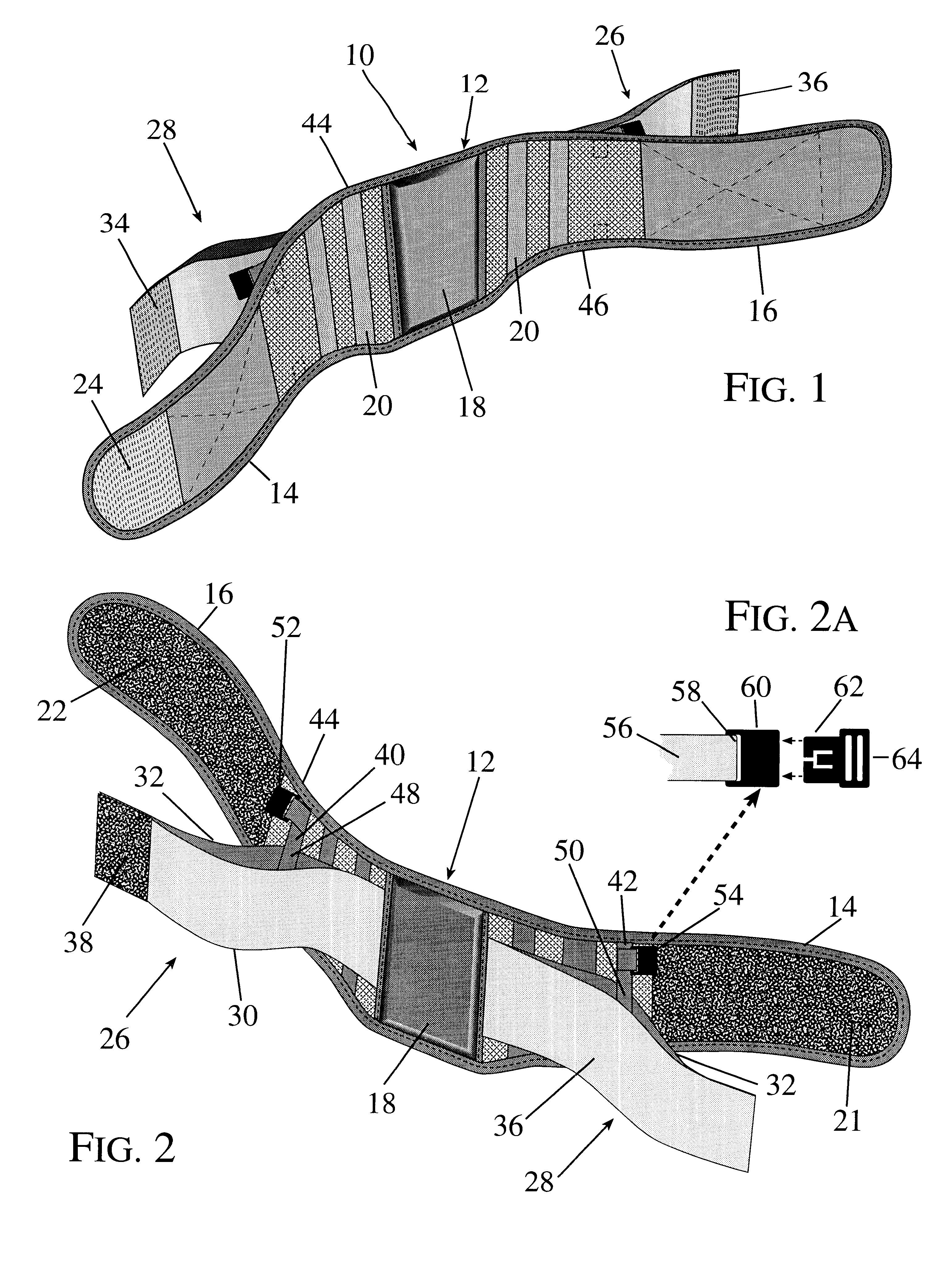 Detachable back support, apron and method