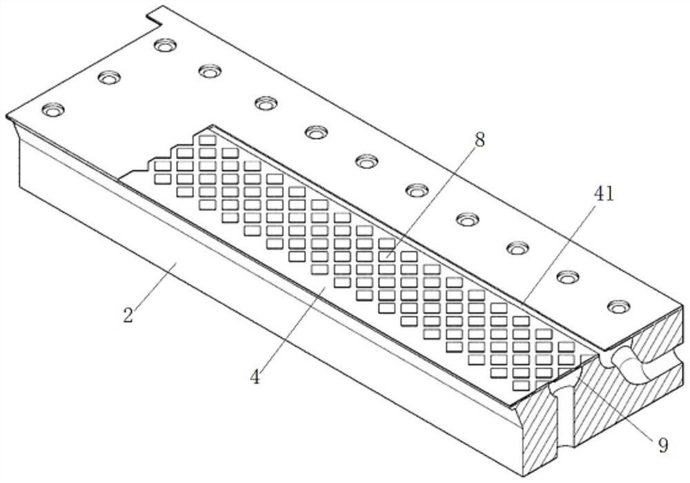 A coating die and coating machine