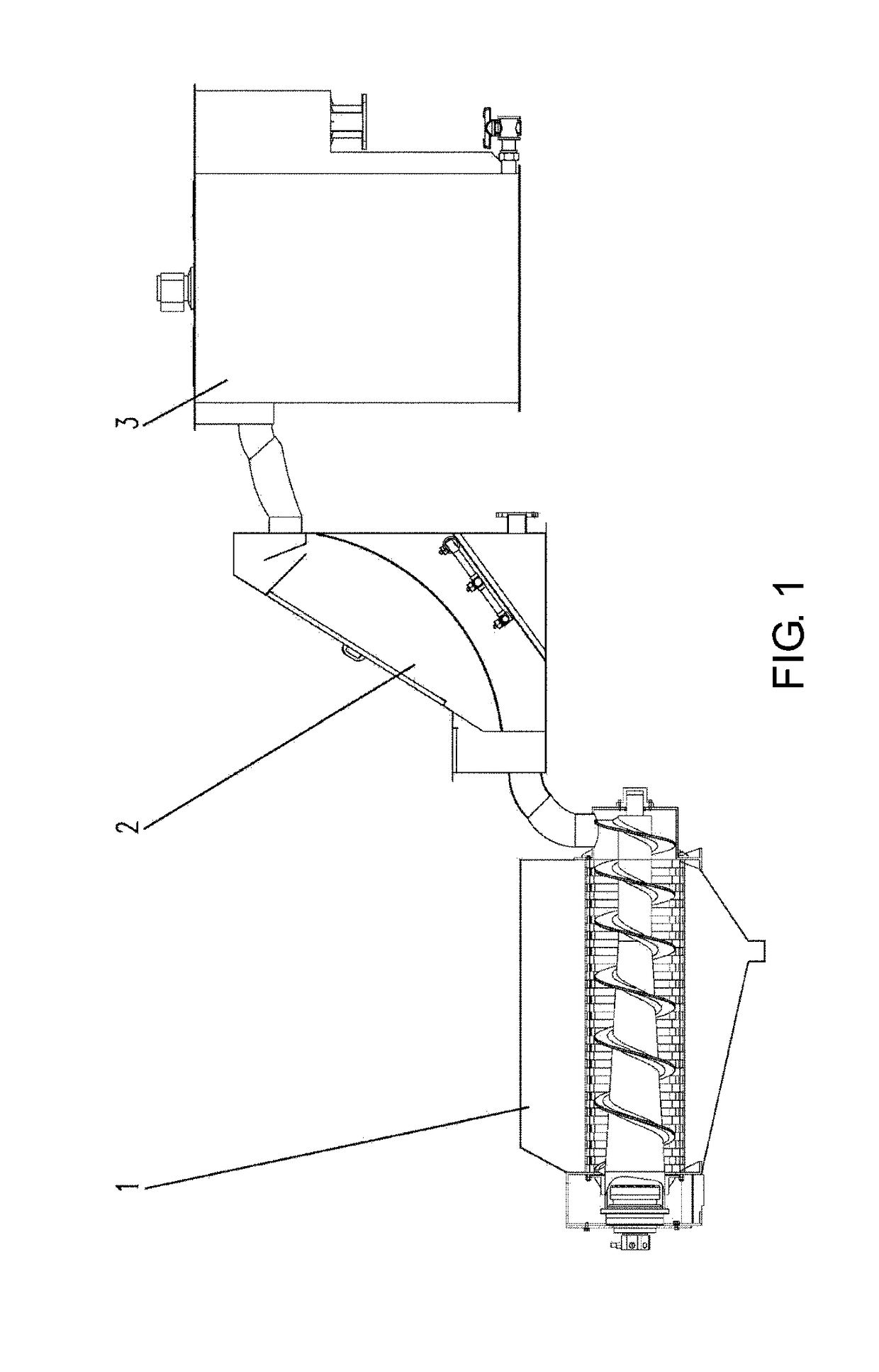 Multi plate screw press sludge dewatering machine