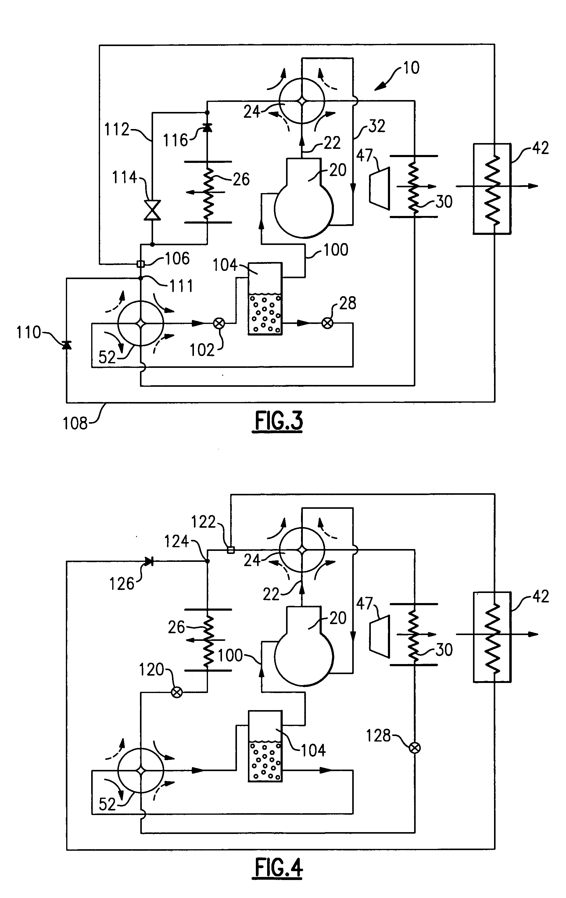 Heat pump with reheat and economizer functions