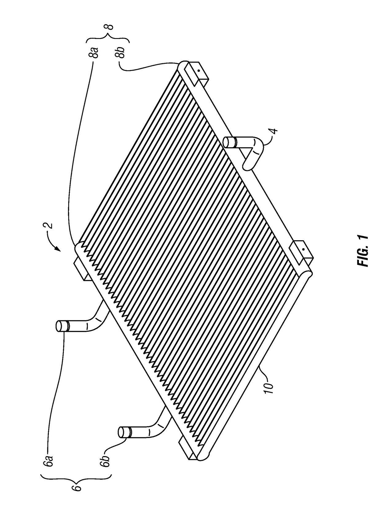 Heat exchanger and method for use in precision cooling systems