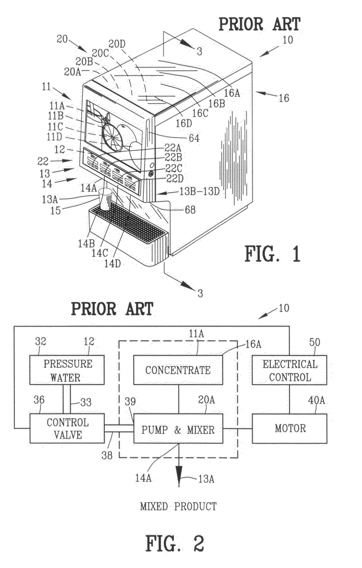 Coupling for pump and container