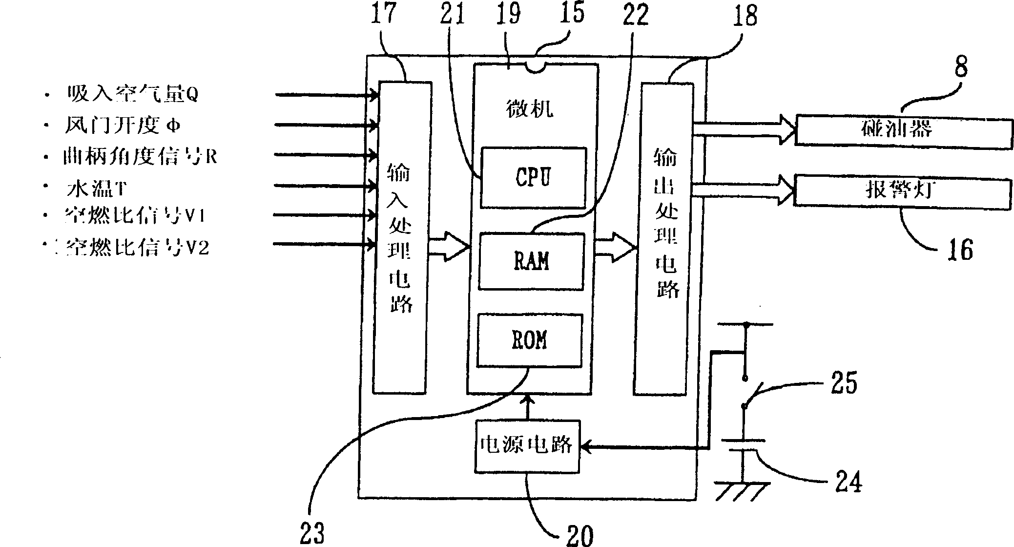 Oxygen sensor deterioration diagnosis apparatus