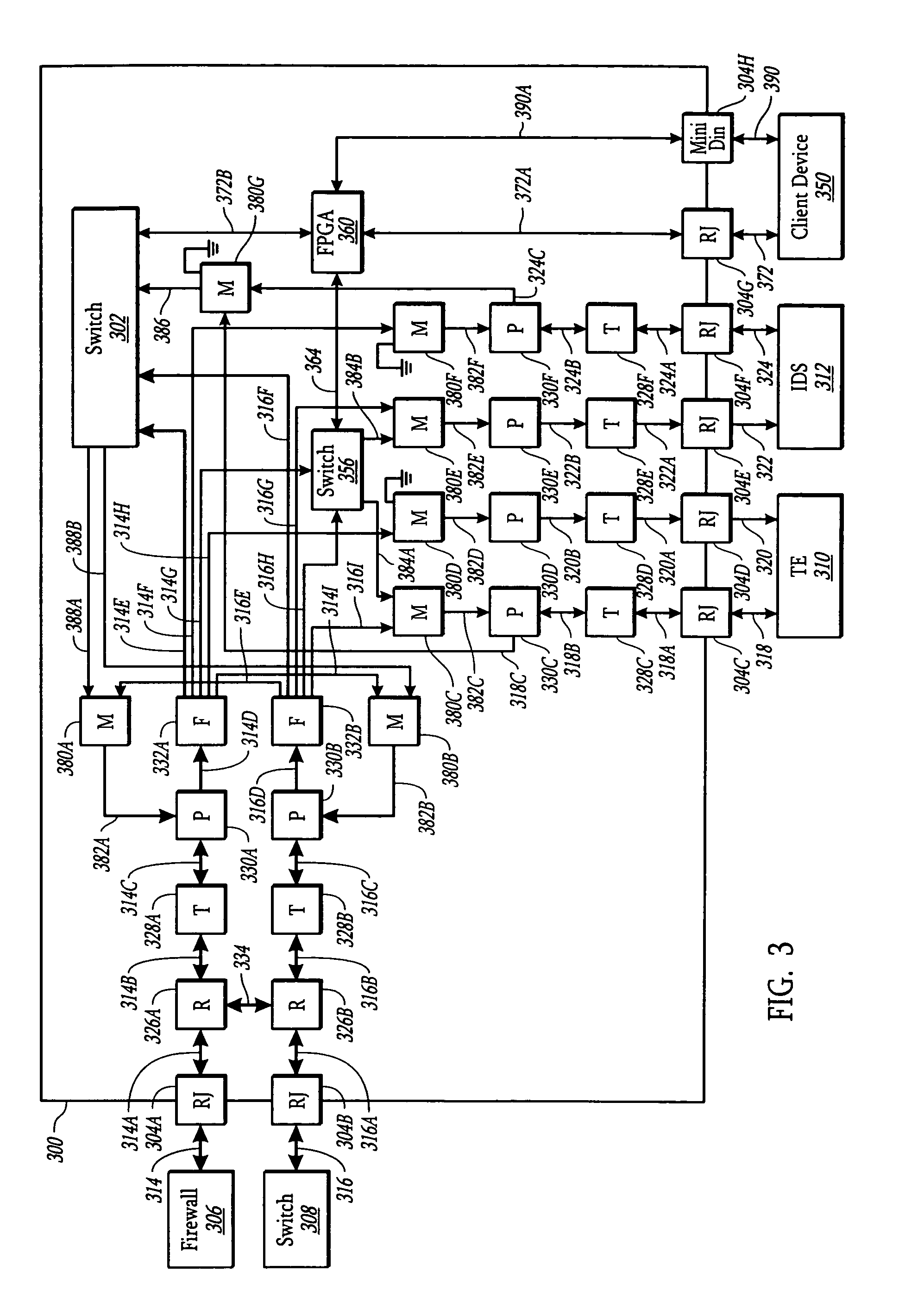 Network tap with interchangeable ports