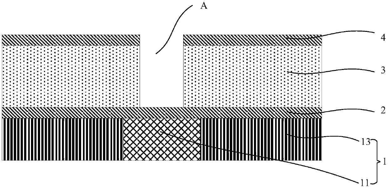 Semiconductor structure, preparation method and application thereof