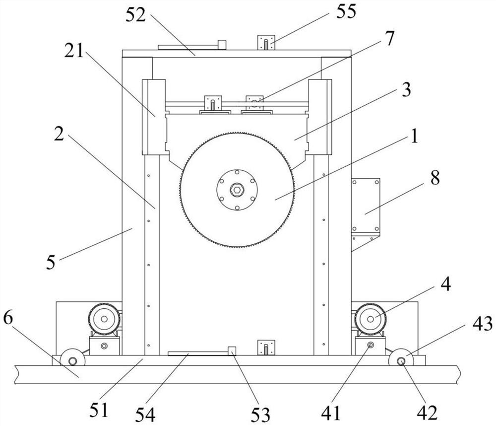 Double-cutter disc cutting machine and control method thereof