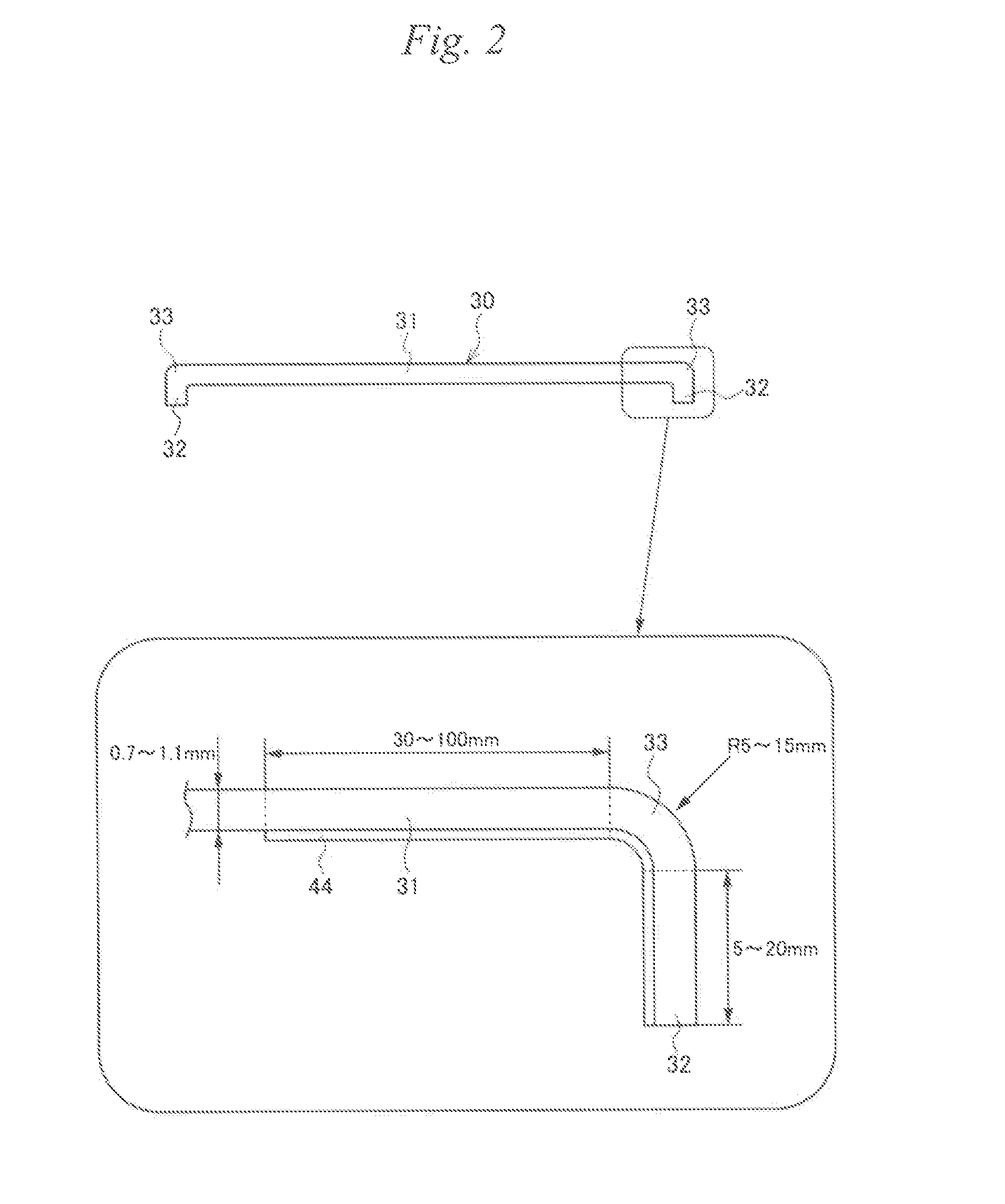 Cover glass for flat panel displays and method for producing the same