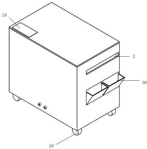 Surgical dressing rack