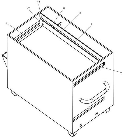 Surgical dressing rack