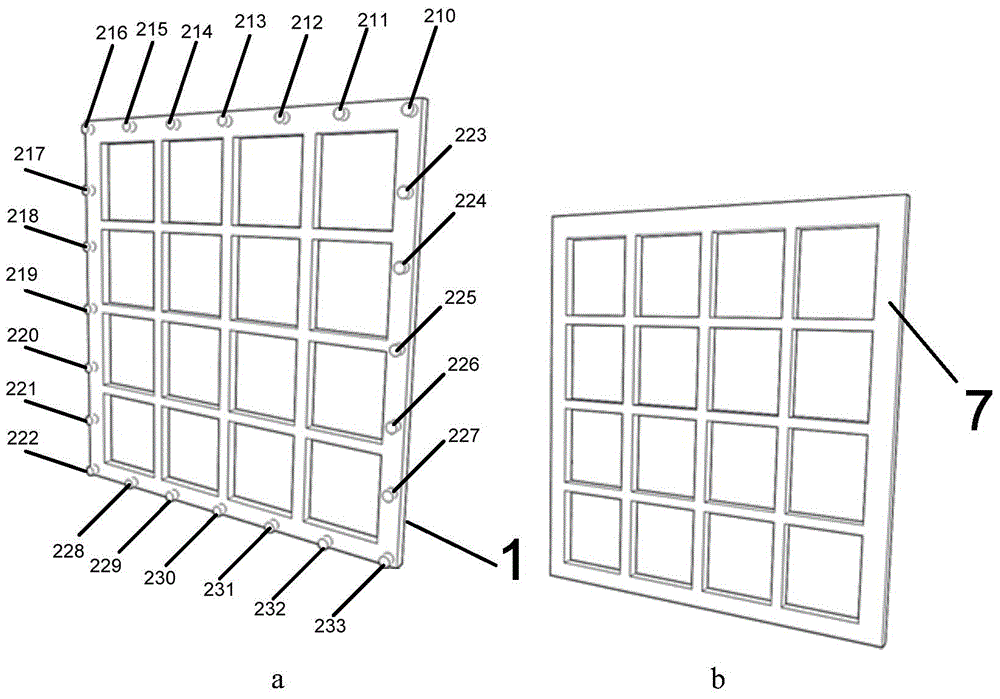 Liquid circuit built-in aluminium air fuel cell monomer and cell stack