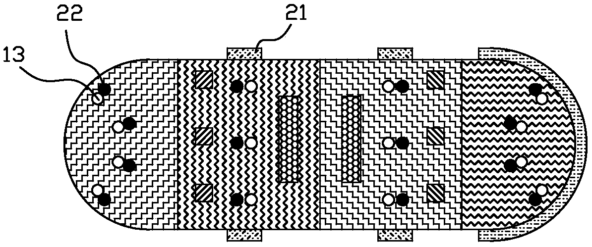 Multi-position liquid biopsy sampling device for digestive tract