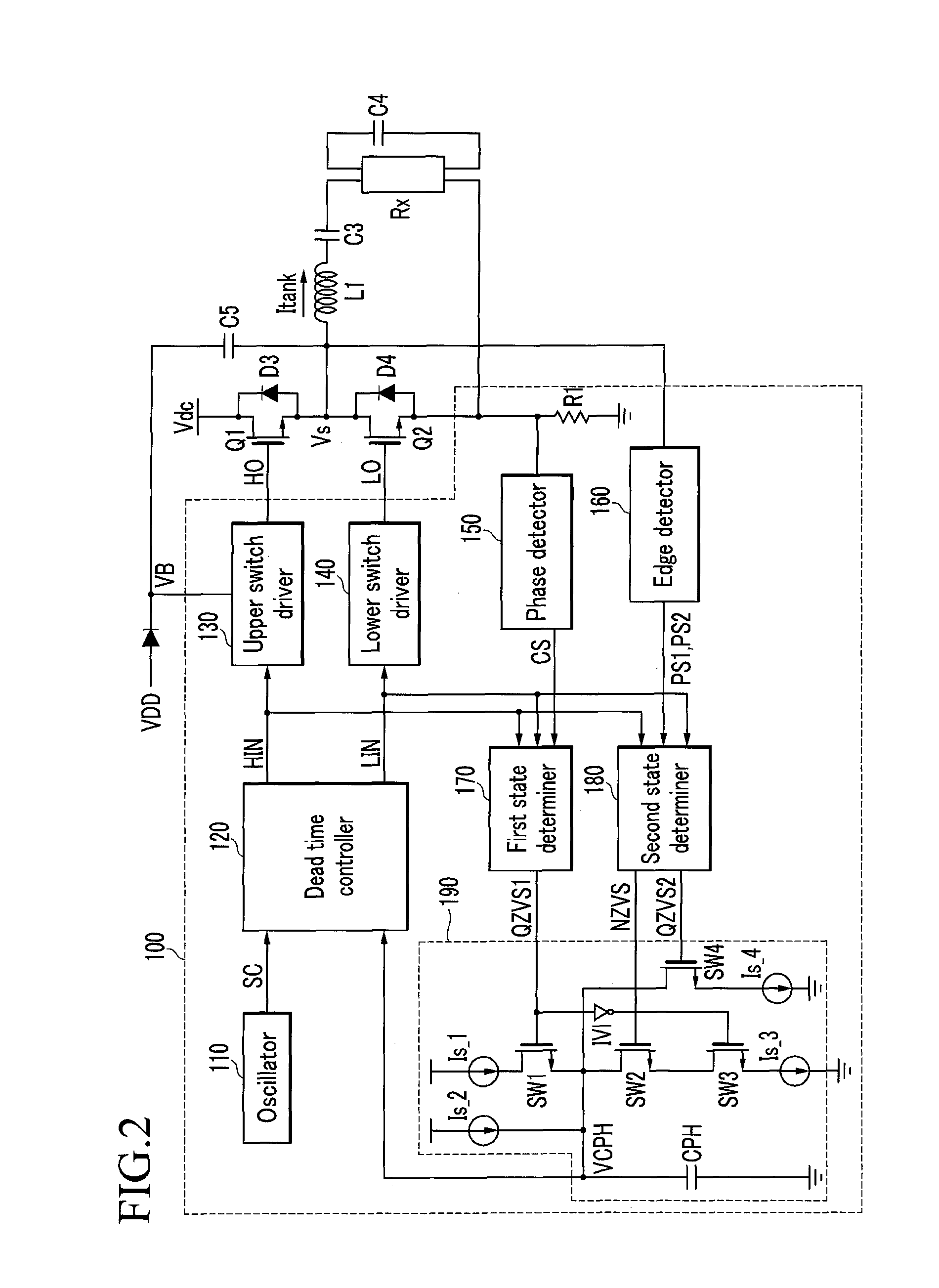 Switch driving circuit and switch driving method