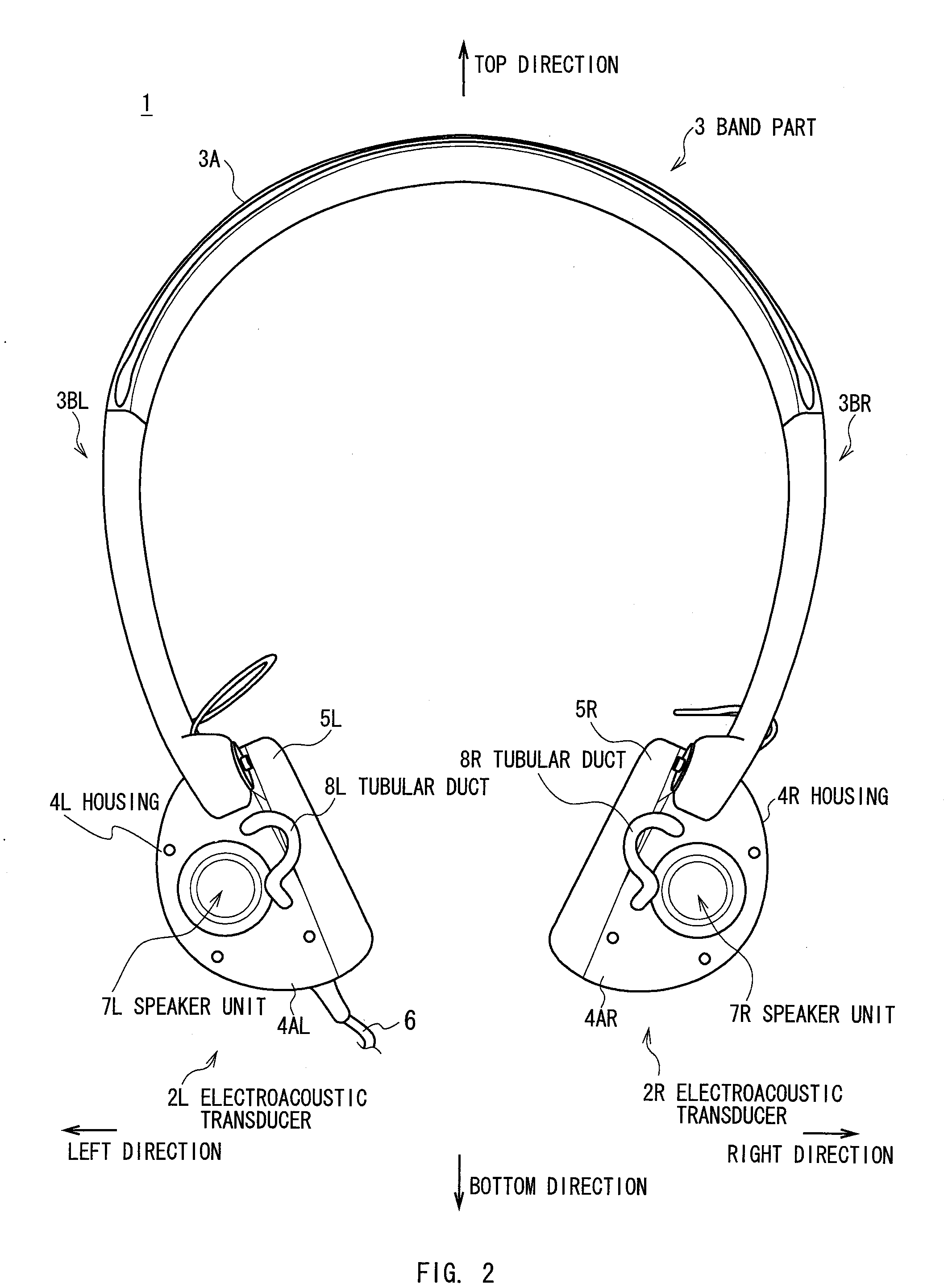 Electroacoustic Transducer and Ear Speaker Device