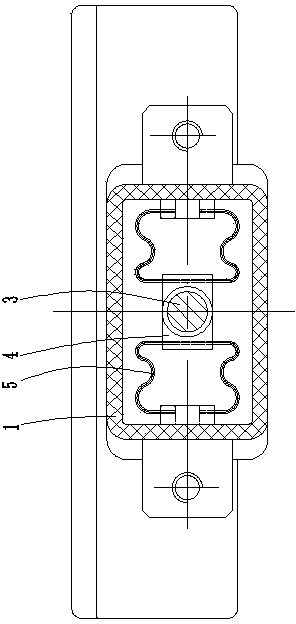 Electric automobile collision power-off switch trigger mechanism