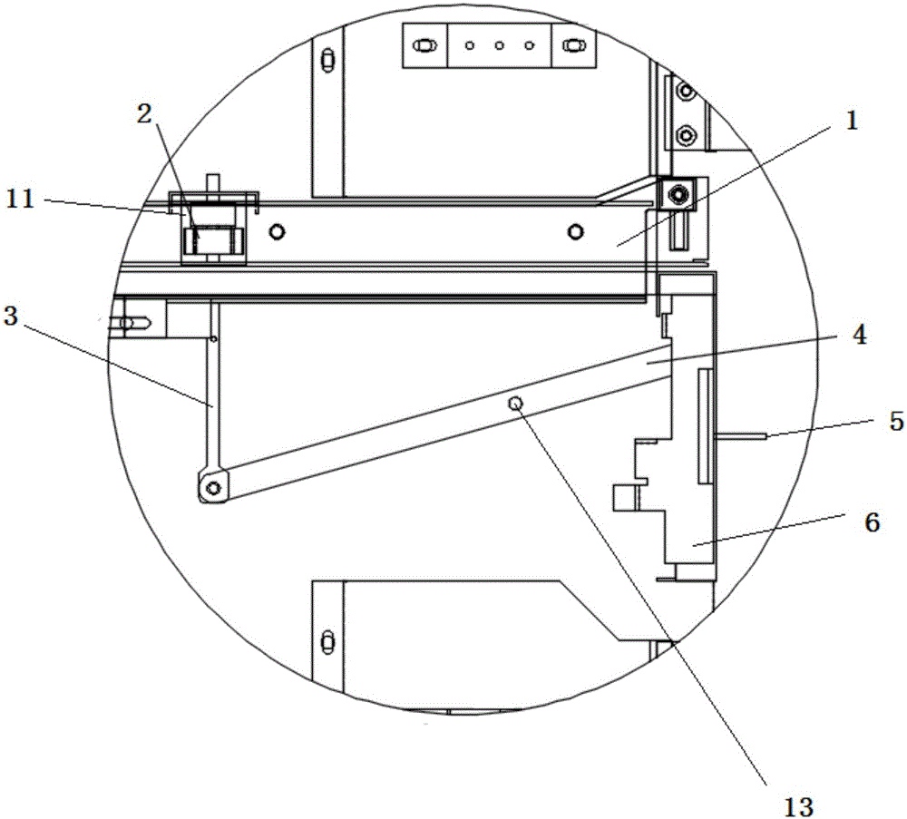 Electrical cabinet with grounding interlock