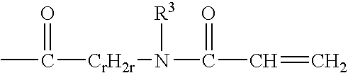 Crosslinkable hydrophilic materials from reactive oligomers having pendent unsaturated groups