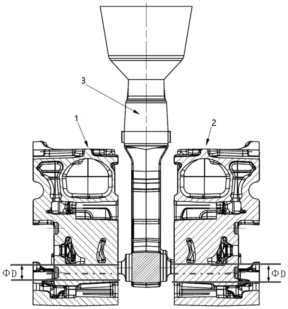 Casting technology design method of high-grade vermicular graphite cast iron cylinder cover