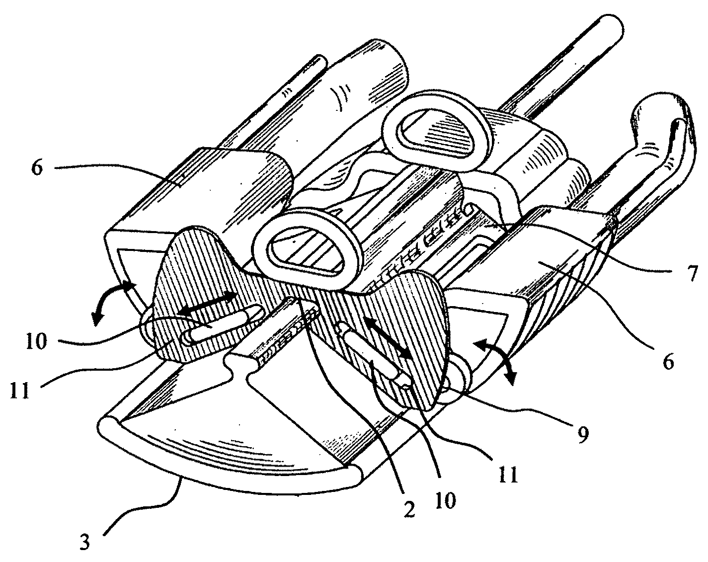 Endoscopic device insertable into a body cavity and movable in a predetermined direction, and method of moving the endoscopic device in the body cavity