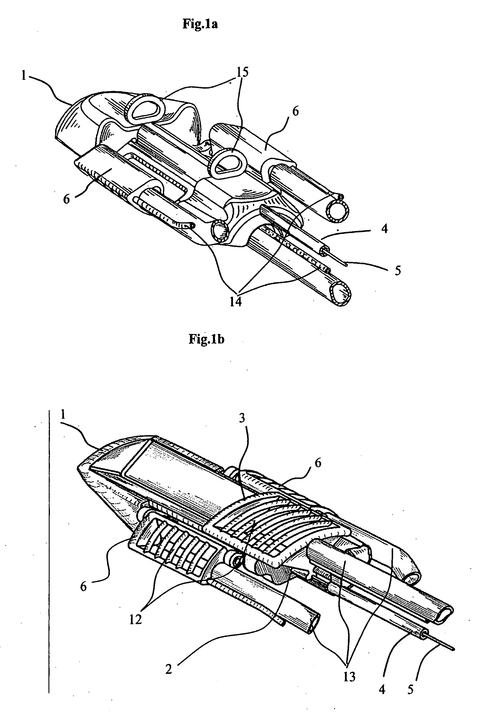 Endoscopic device insertable into a body cavity and movable in a predetermined direction, and method of moving the endoscopic device in the body cavity