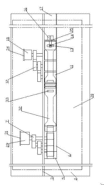 Tape threading machine for paper box handle