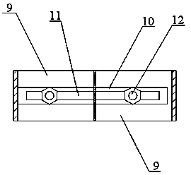 Adjustable type universal stair formwork