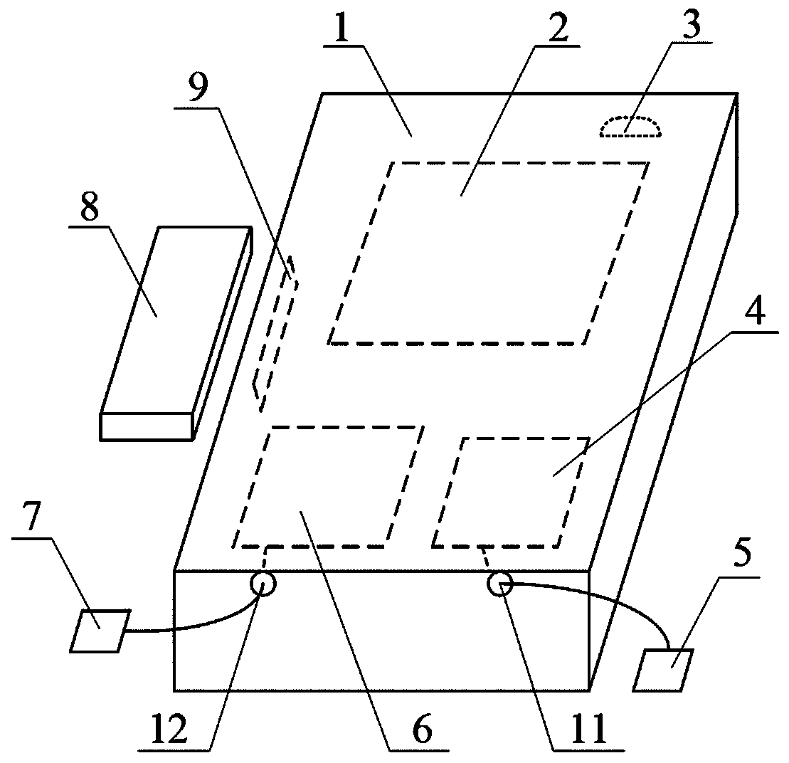 Container positioning monitoring terminal based on Beidou communication