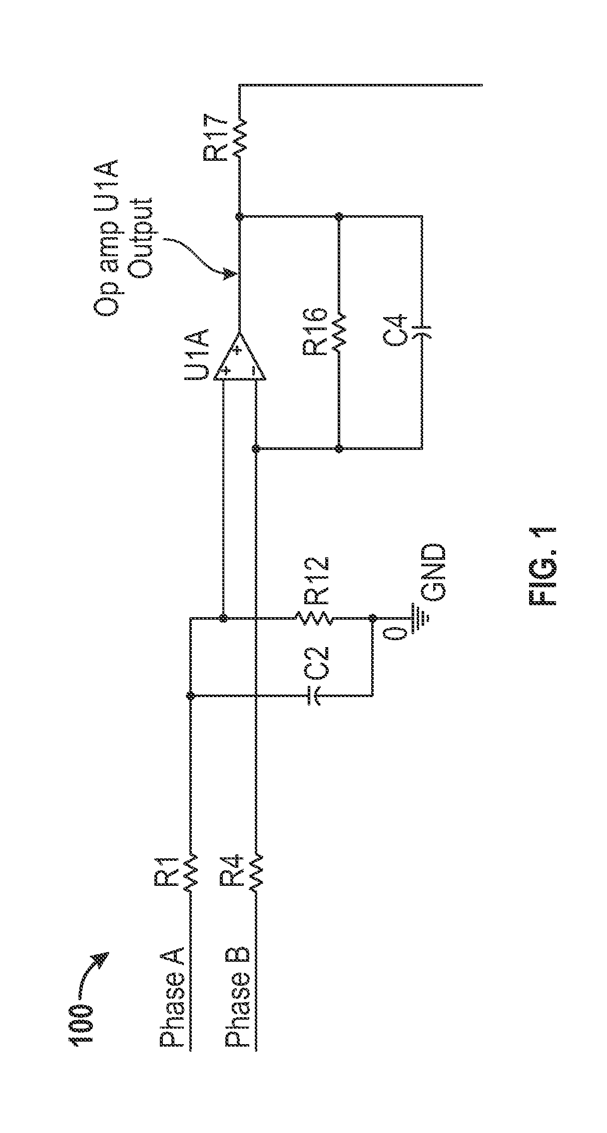 Frequency phase detection three phase system